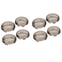 GeräUchert Blinker Objektiv Deckel Gläser für Pack von 8
