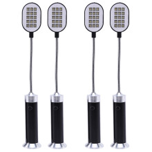 Barbecue Grill Light Magnetic Base Super-Bright LED Bbq Lights - 360 Degree Flexible Gooseneck, Pack of 4