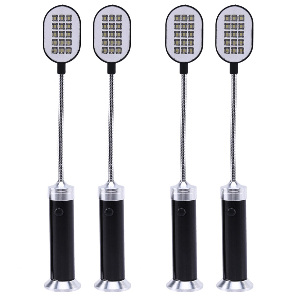 Barbecue Grill Light Magnetic Base Super-Bright Led Bbq Lights - 360 Degree Flexible Gooseneck, Pack Of 4 4711355847122