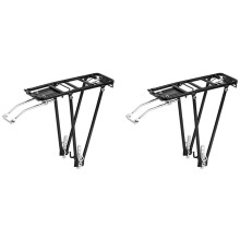 2X Porte-Bicyclette Arrière Vélo Accessoires de Transporteur de Plateau de Vélo de Montagne Arrière de Plateau