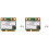 2X BCM943228HMB 04W3764 WIFI Wireless  4.0 Half  PCI-E Card Compact for  E130 E135 E330 E335 E530 1