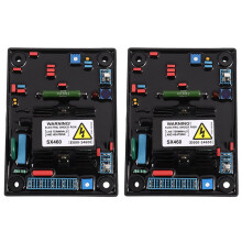 2X AVR SX460-A SX 460-A 460 with Red Capacitor Soft Glue Better Quality Accessories Automatic Voltage Regulator