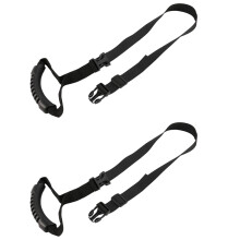 2X Maniglia Auto Regolabile Auto Aiuto Nel Piedi Maniglia di Sicurezza Supporto Veicolo Maniglia Nel Nylon