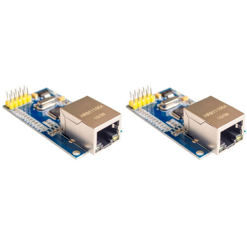 2X W5500 Ethernet Network Module Hardware Tcp/Ip 51/Stm32 Microcontroller Program Over W5100