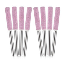 100 Pieces Burr Grinding Stone File,Polishing Grinding Tool Grinding Bits for Chainsaw Sharpener, 3/16 Inch/ 4.8 mm