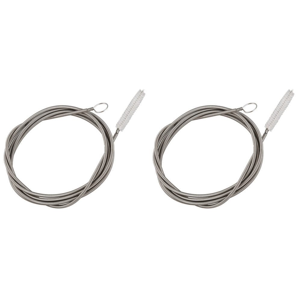 2Pcs 1.5M Inlet And Outlet Pipe Cleaning Spring Brush Long Brush Beer Fermentation Tank Tube Hose Cleaner 6032337723738