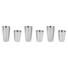 3X Cocktail Shaker Boston Shaker 304Stainless Steel Barra de Ferramentas Engraving Design Boston Cocktail Shaker Tin Set