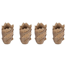 300 Pcs Tulip Cupcake Liners Baking Cups Muffin Liner Grease-Proof Paper Cupcake Wrappers for Wedding, Birthday Party