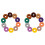 20Pcs Cymbal Stand  Washer Pad Replacement Round Soft for Drum Set Cymbals (Random Color ) 1