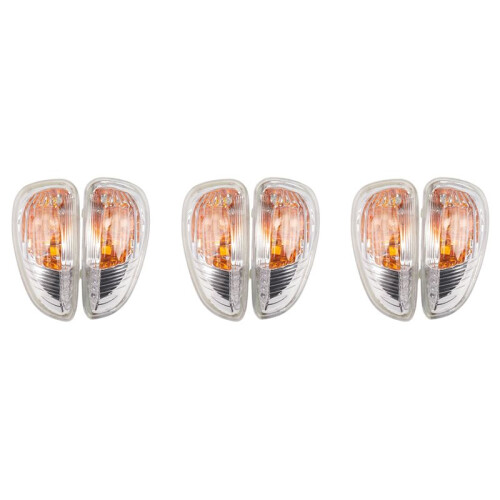 6x Side Wing Mirror Light for  Master  for  Movano for  NV400 2010 2011 2012 2013 2014-2018