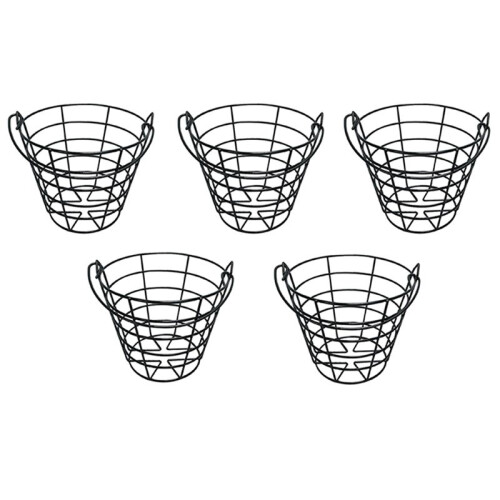 5X Practice  Balls Container Basket with Handle Storage Box Hold  to 50 PCS  Balls
