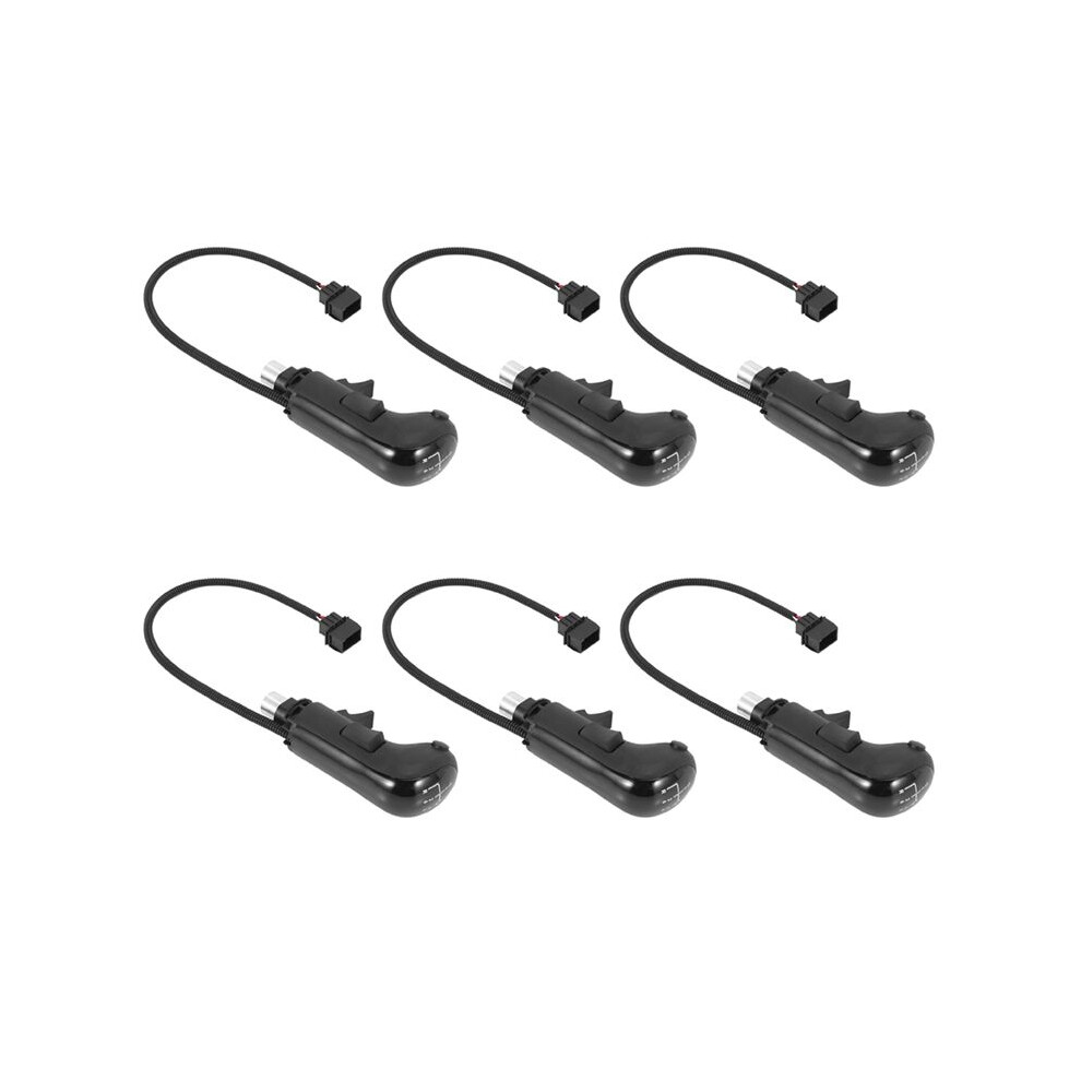 6X 6Pin Truck Electric Shift Knob Gear Knob Gear Shift For Tga Tgx Tgs 81326200043 Black 4713074326087
