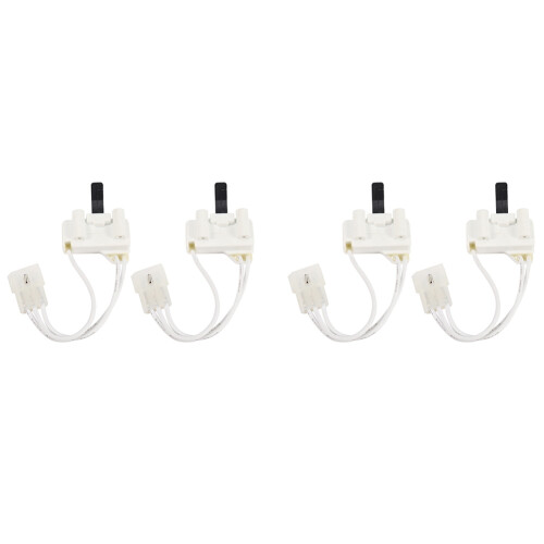 4PCS for 3406107 Dryer Door  Assembly Replacement Part Fit for