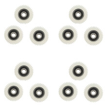 12Pcs 36 Teeth 38mm Nylon Electronic Motor Gear Bearing Gears for Bafang Electric Bike Bicycle