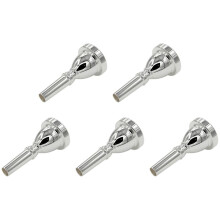5X Bocchino  Bocchino  con Impugnatura Bocchino TUBA Bocchino  Basso Placcato Argento