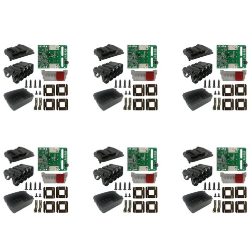 Charging Protection Circuit Board PCB Board for  18V Lithium Battery Rack(6 Set)