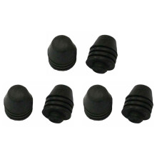 6 Pièces Tampon D'Arrêt de Pare-Chocs de Capot de Capot en Caoutchouc Noir 867827500A pour Bora Caddy     pour  Fabia