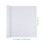 1Pcs Rull Ritpapper Affisch Konstrull Vit Presentpapper (Vit) 2