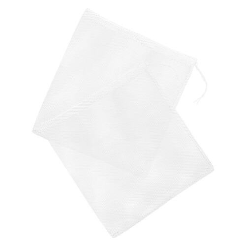 2Stk Pumpenfilterbeutel Aus Polyester Meshbeutel Für Wasserpumpen Weiß 1