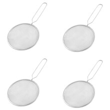 4X Feinsieb ÖLsieb Siebschaufel 12Cm Durchm