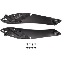 Schwarz Vorderer Linker / Rechter Auto Innen TüR Griff Verkleidung Zieh Griff für Den 3 4 Serie F30 F80 Innen TüR Griff