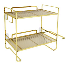 Rastrelliera Portaoggetti Multifunzionale sopra il Water, Scaffale Portaoggetti per Bagno A 2 Piani, Scaffale Portaoggetti con Porta Carta Igienica,