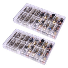 2X Watch Crown Watch Watch Parts for Wrist Watch Parts Dome Flat Watch Repair Tool Kit for Watchmaker