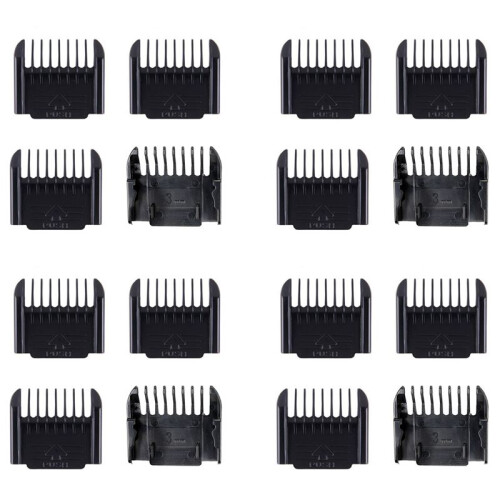 Electric Clipper Accessories,16Pcs Cut Clipper Limit Comb Guide Attachment Size Barber Replacement(1mm,1mm,2mm,3mm) 1