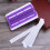 Purple Embroidery Floss Organizer Durable PVC Thread Holder 5