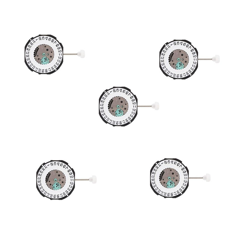 5X Watch Movement,Three Hands Movement Movement Quartz Watch Movement, Sl28 For Watch Repair Men(Single Calendar) 6033507465731