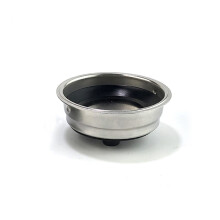 Accesorios de MáQuina de Café con Colador de Cesta de Filtro de Café de Acero Inoxidable Desmontable Amigable para Oficina en Casa (Copa úNica)