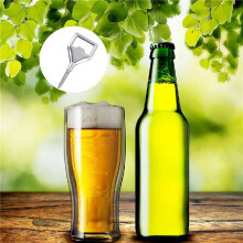 Metal Bottles Opener Kits 8 Pack Blank Stainless Steel Opener Insert DIY Metal Beer Opener Square Opener