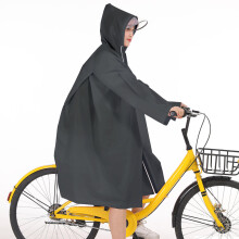 Poncho de chuva com capuz em EVA para adultos