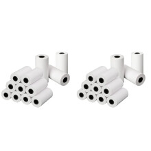 Kids Camera Print Paper,24 Rolls 57X30mm with Core Photo Print Thermal Paper Rolls Instant Print Camera Refill Paper