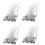 60 Pcs White MR16 GU5.3 Ceramic Base Socket LED Light Lamp Holder 1
