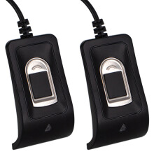 2X Kompakter USB Finger Abdruck Scanner Zuverlässiges Anwesenheits System für die Biometrische Zugangs Kontrolle