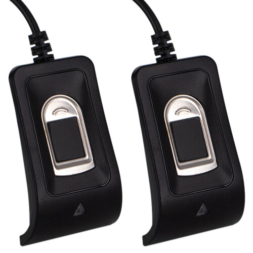 2X Compact USB Fingerprint Reader Scanner Reliable Biometric Access Control Attendance System