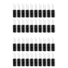 40 Pcs 2200UF 50V 105C Polarized Electrolytic Capacitors 16X31mm