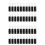 40 Pcs 2200UF 50V 105C Polarized Electrolytic Capacitors 16X31mm 1