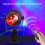 Lampe Ball Light Noir LED Pour Club Durable Sûr 7