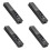 4X 3-In-1 Computerluidsprekers met Microfoon en Hubs USB-Conferentieluidspreker, Pc-Microfoon voor Videoconferentie 1