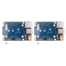 Waveshare 2X CM4 Expansion Board for Raspberry Pi Compute Module 4 Basic Expansion Board Compute Module Core Board