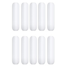 10 Pcs 25mm(1 Inch) PTFE Magnetic Stirrer Mixer Stir Bar,White Color,Laboratory Bar,Stir Plate Bar,7mm25mm Stir Bars
