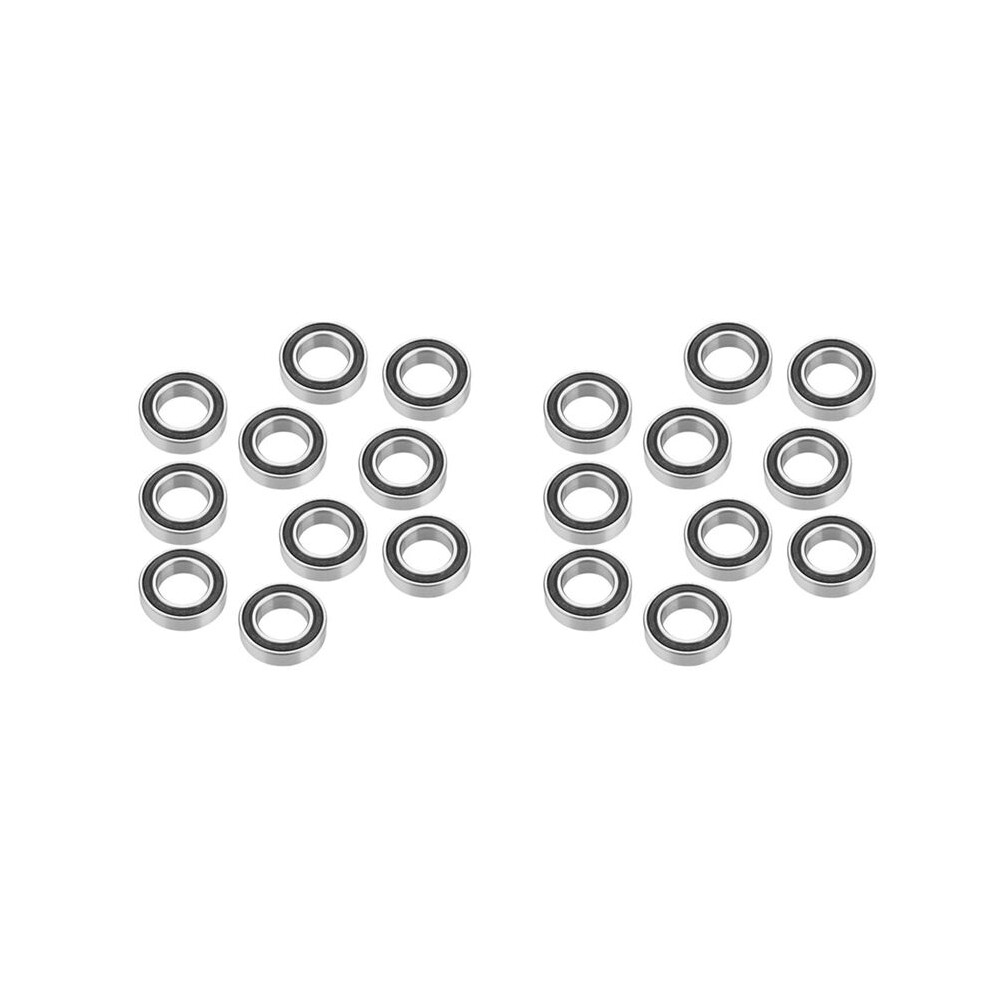 20Pcs 15267-2Rs Rubber Sealed Deep Bearing 15X26x7mm Sealed Radial Ring Bicycle Bottom Hub Bearing 6032923168837