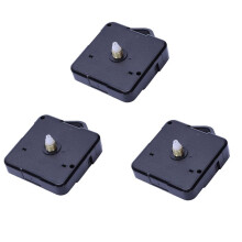 3X Quartz Wall Clock Movement DIY Clock Mechanism Parts Classic Hanging White Quartz Watch Wall Clock Movement