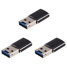 3X Aluminum USB 3.0 Memory Card Reader Adapter for Micro- Card/TF Card Reader Adapter Pc Computer Laptop