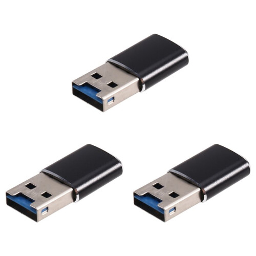 3X Aluminum  USB 3.0 Memory Card Reader Adapter for Micro- Card/TF Card Reader Adapter Pc Computer Laptop