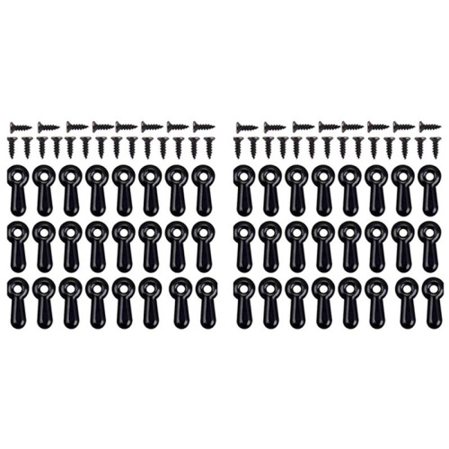 Picture Frame Turn Button Fasteners Set, 200 PCS Picture Frame Backing Clips Photo Frame Hardware Clips