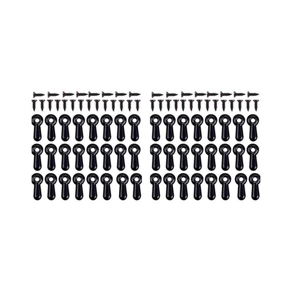 Picture Frame Turn Button Fasteners Set, 200 Pcs Picture Frame Backing Clips Photo Frame Hardware Clips 4713063287580