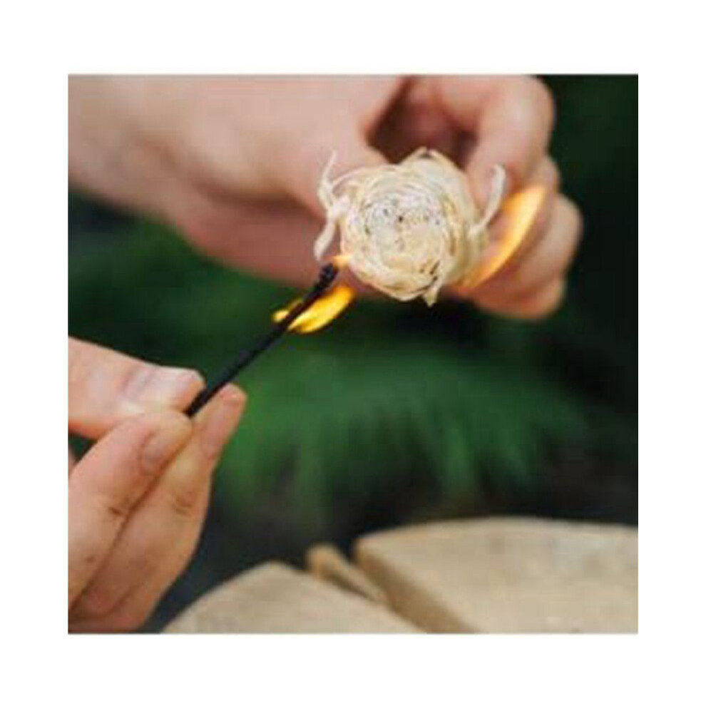 40X Natural Firelighters For Wood Burners, Fire Lighters, Firelighter For Stove, Bbq Cooking,Natural Wood Wool 6031244145404